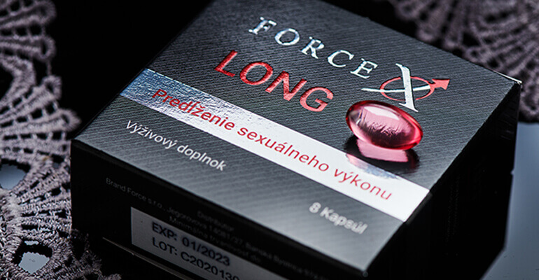 Force X LONG - predĺženie sexuálneho výkonu výživový doplnok