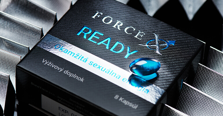 Force X READY - okamžitá sexuálna energia výživový doplnok 